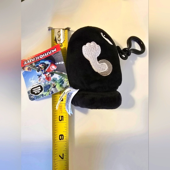 Mario Kart, Bullet Bill, Small Plush Keychain - Picture 6 of 9